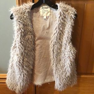 faux fur vest